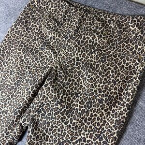 Ruby Rd Leopard Print Pants Women's Size 8‎ Animal Print Casual Comfort